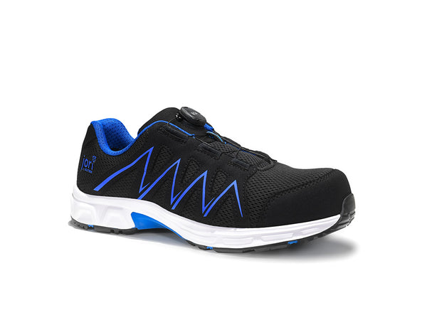 ELTEN jo_SPEEDY BOA® black-blue Low ESD S1PS – Sicherheitshalbschuh