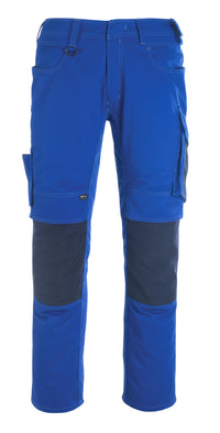 MASCOT® Erlangen Hose mit Knietaschen 12179-203 Kornblau/Schwarzblau