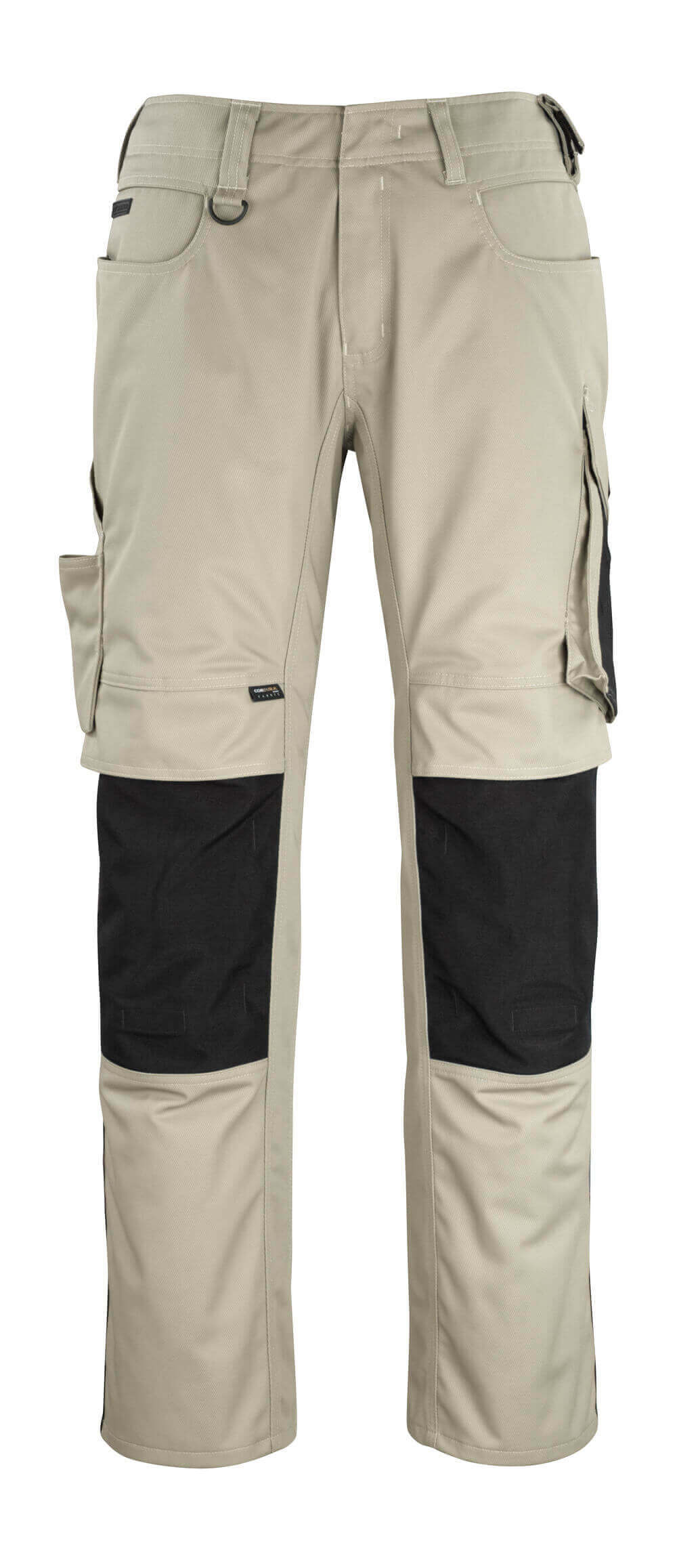 MASCOT® Erlangen Hose mit Knietaschen 12179-203 Hellkhaki/Schwarz
