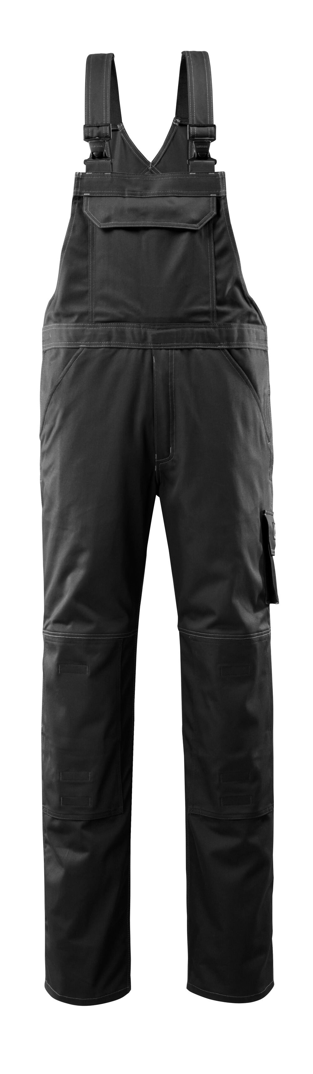 MASCOT® Lowell Latzhose mit Knietaschen 12362-630 Schwarz