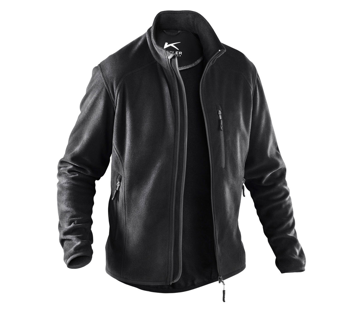 Fleecejacke 1242 5369 schwarz