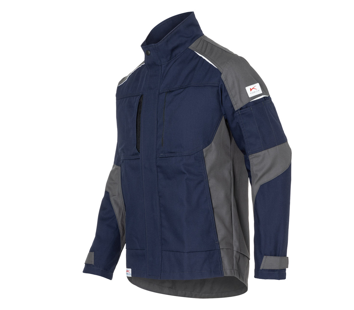 KÜBLER ACTIVIQ cotton+ Jacke 1250 3421 dunkelblau/anthrazit