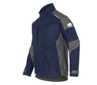 KÜBLER ACTIVIQ cotton+ Jacke 1250 3421 dunkelblau/anthrazit