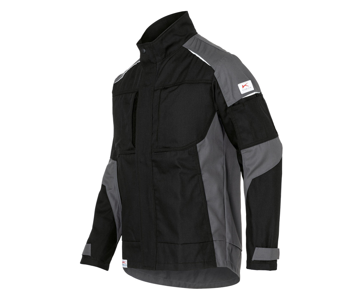 KÜBLER ACTIVIQ cotton+ Jacke 1250 3421 schwarz/anthrazit