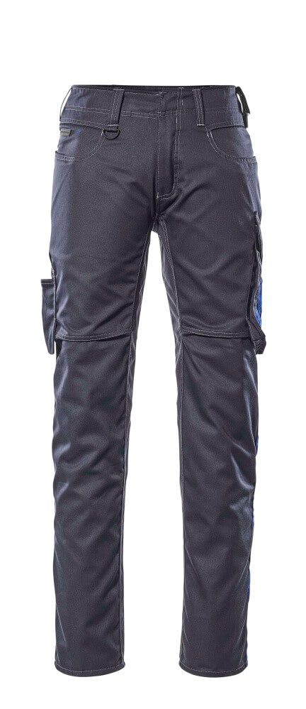 MASCOT® Oldenburg Hose mit Schenkeltaschen 12579-442 Schwarzblau/Kornblau