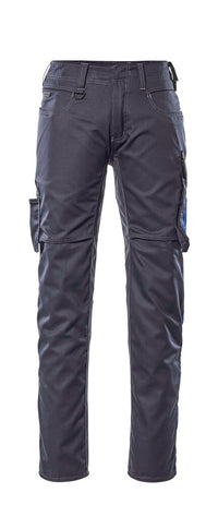 MASCOT® Oldenburg Hose mit Schenkeltaschen 12579-442 Schwarzblau/Kornblau