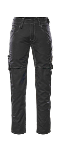 MASCOT® Oldenburg Hose mit Schenkeltaschen 12579-442 Schwarz/Dunkelanthrazit