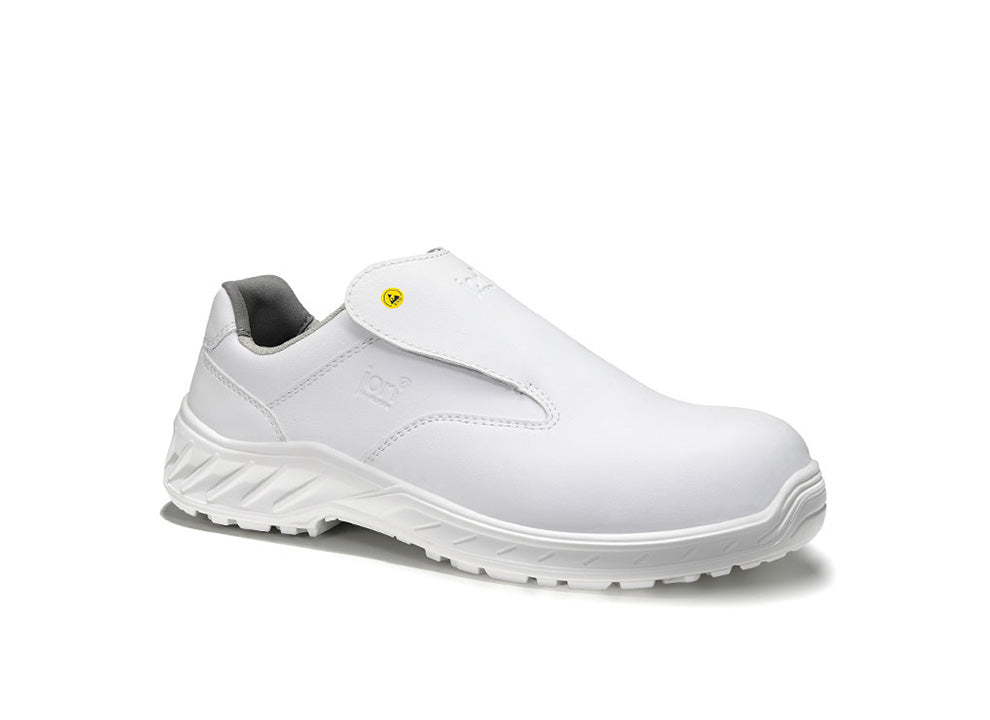 ELTEN jo_CLEAN Slipper white Low ESD S3S – Sicherheitshalbschuh
