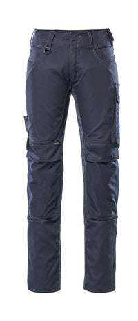 MASCOT® Mannheim Hose mit Knietaschen 12679-442 Schwarzblau/Kornblau