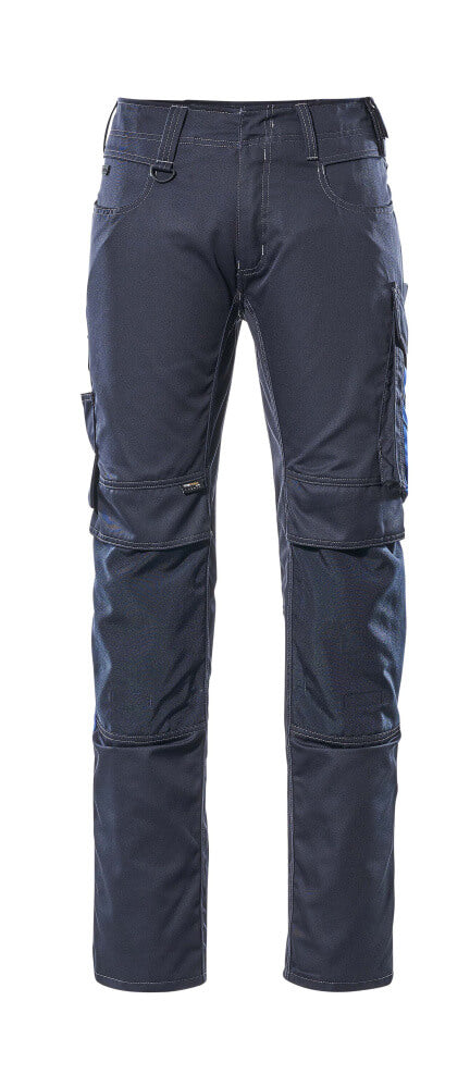 MASCOT® Mannheim Hose mit Knietaschen 12679-442 Schwarzblau/Kornblau