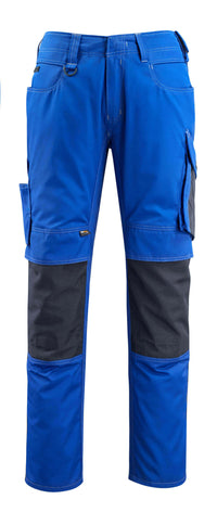 MASCOT® Mannheim Hose mit Knietaschen 12679-442 Kornblau/Schwarzblau