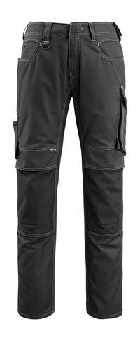 MASCOT® Mannheim Hose mit Knietaschen 12779-442 Schwarz