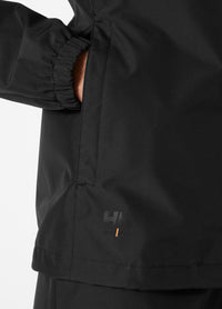 W Manchester 2.0 Shell Jacket Black – Detailansicht