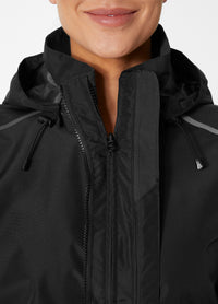 W Manchester 2.0 Shell Jacket Black – Detailansicht