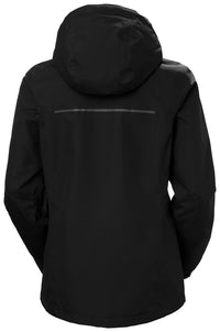 W Manchester 2.0 Shell Jacket Black – Rückansicht