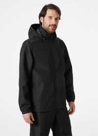 Manchester 2.0 Shell Jacket Black – Am Körper