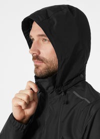 Manchester 2.0 Shell Jacket Black – Detailansicht