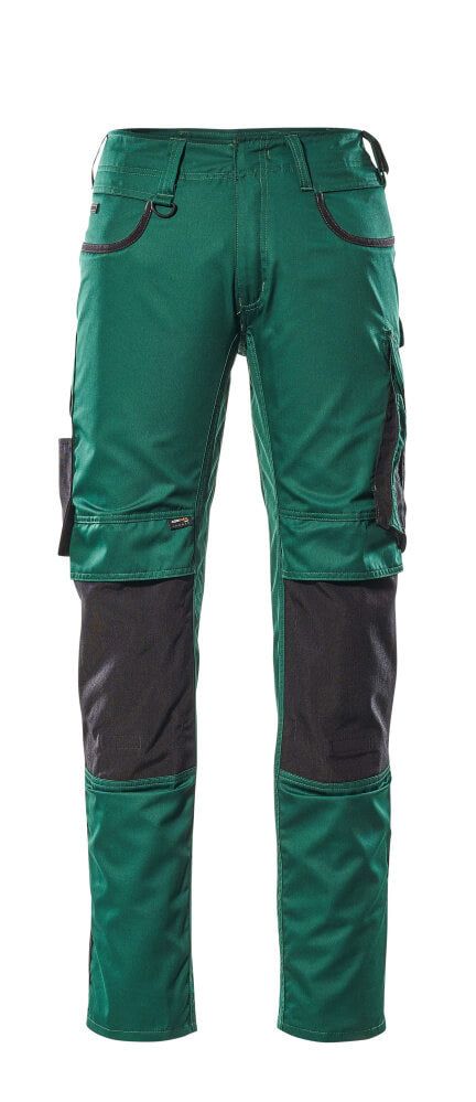 MASCOT® Lemberg Hose mit Knietaschen 13079-230 Grün/Schwarz
