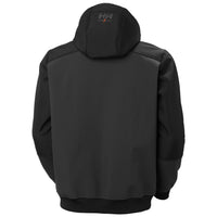 Oxford Winter Softshell Jacket Black (999) – Rückansicht
