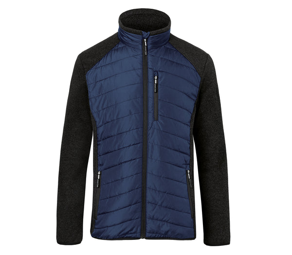 Hybridjacke 1342 5201 dunkelblau/dunkelgrau