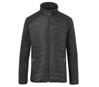 Hybridjacke 1342 5201 schwarz/dunkelgrau