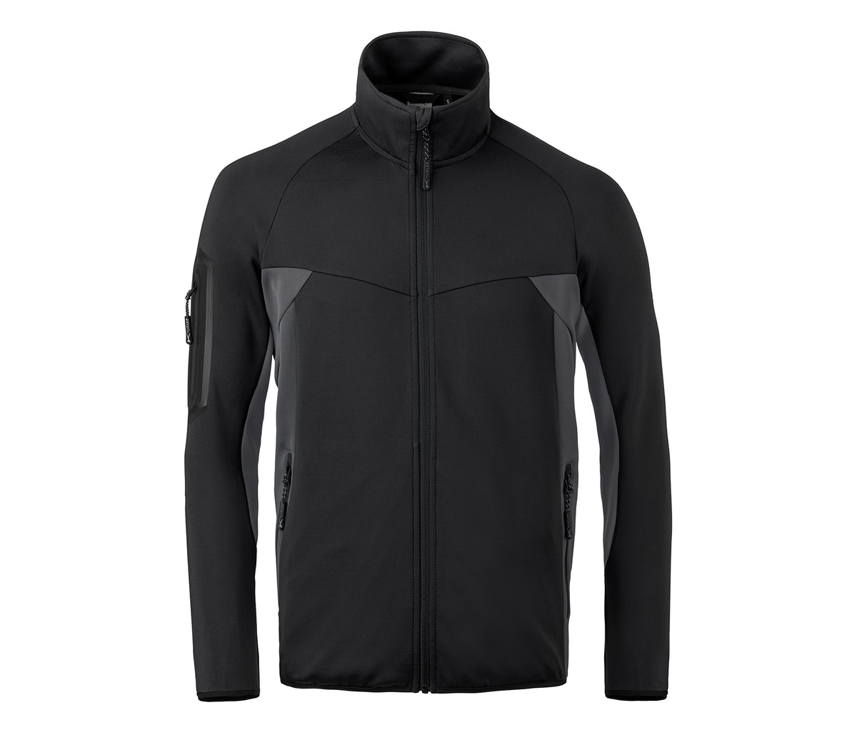 KÜBLER ATHLETIQ Stretchjacke 1346 6303 schwarz/anthrazit