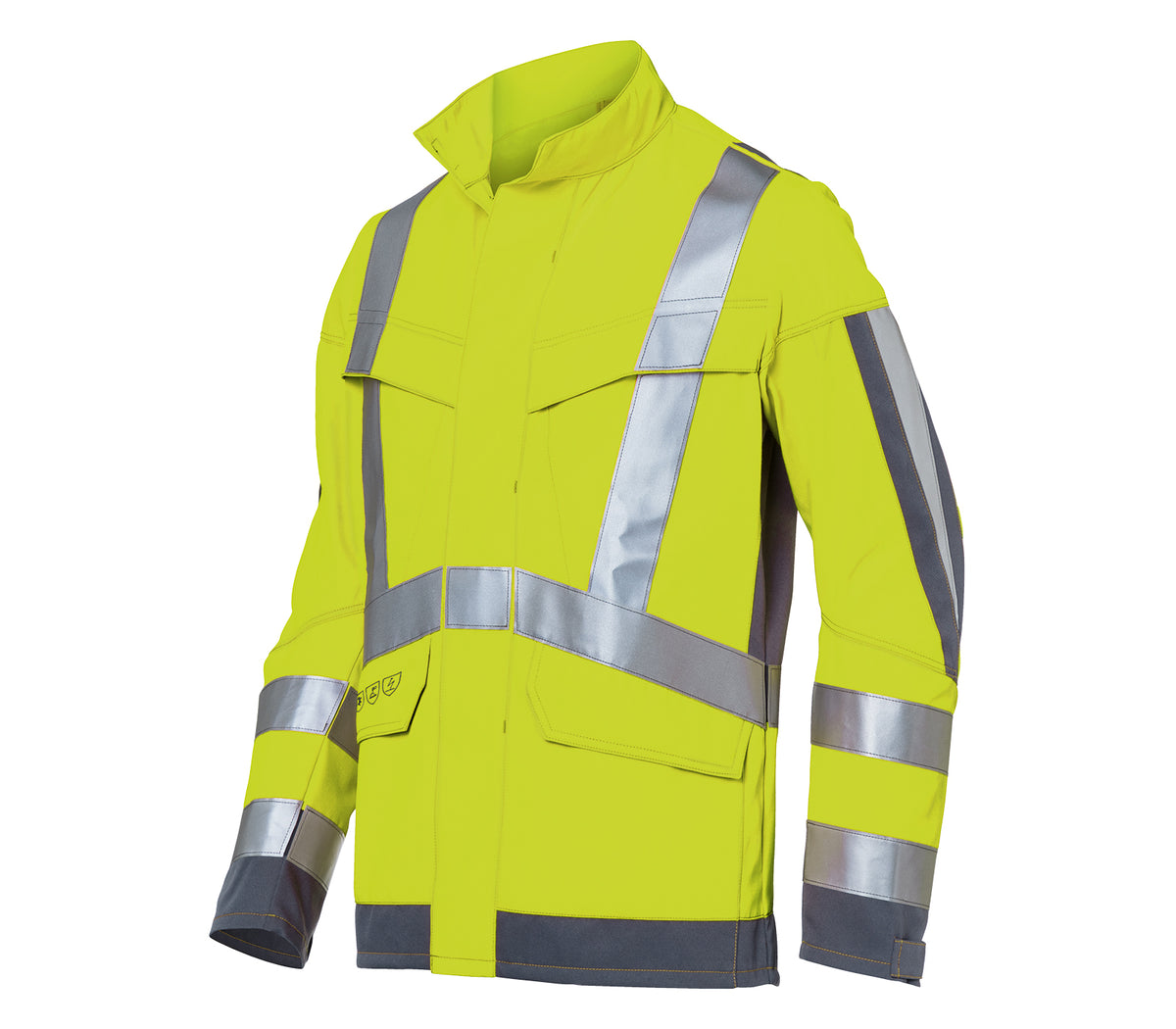KÜBLER PROTECTIQ HIGH VIS Jacke ARC1 PSA 3 1393 8345 warngelb/anthrazit