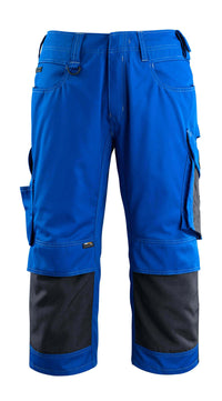 MASCOT® Altona Dreiviertel-Hose mit Knietaschen 14149-442 Kornblau/Schwarzblau