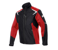 KÜBLER BODYFORCE Softshell Jacke 1425 5375 schwarz/mittelrot
