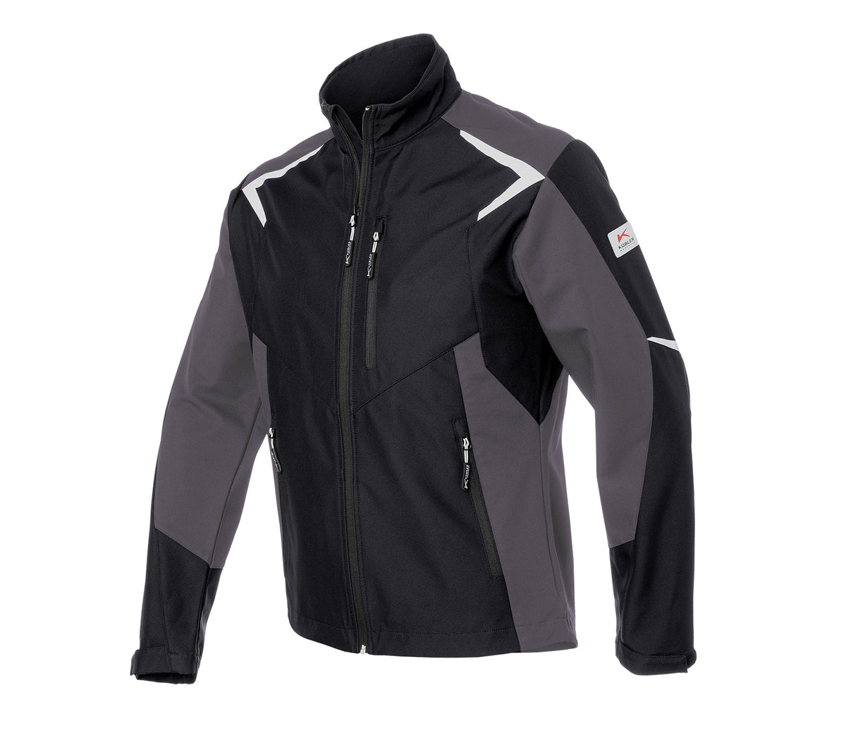 KÜBLER BODYFORCE Softshell Jacke 1425 5375 schwarz/anthrazit