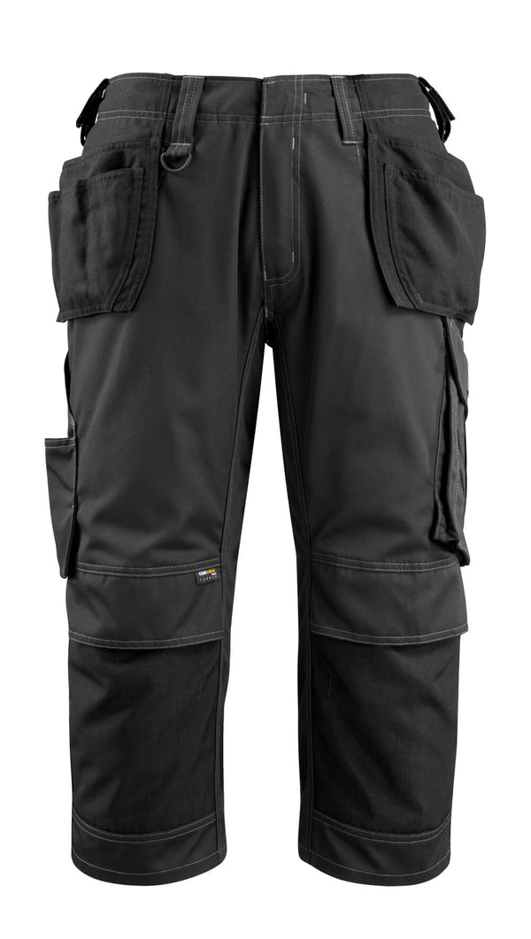 MASCOT® Lindau Dreiviertel-Hose mit Hängetaschen 14449-442 Schwarz