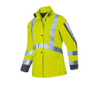 KÜBLER PROTECTIQ HIGH VIS Wetterjacke Damen ARC2 PSA 3 1495 8430 warngelb/anthrazit