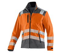 KÜBLER REFLECTIQ Softshell Jacke PSA 2 1507 8427 warnorange/anthrazit
