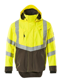 MASCOT® Harlow Hardshelljacke 15501-231 Hi-vis Gelb/Dunkelanthrazit
