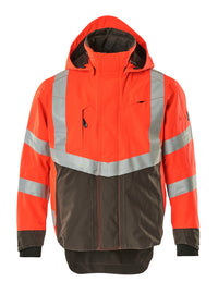 MASCOT® Harlow Hardshelljacke 15501-231 Hi-vis Rot/Dunkelanthrazit