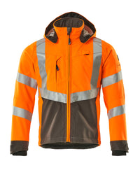 MASCOT® Blackpool Softshelljacke 15502-246 Hi-vis Orange/Dunkelanthrazit