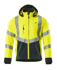 MASCOT® Blackpool Softshelljacke 15502-246 Hi-vis Gelb/Schwarzblau