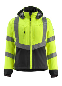 MASCOT® Blackpool Softshelljacke 15502-246 Hi-vis Gelb/Schwarz
