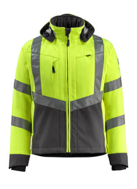 MASCOT® Blackpool Softshelljacke 15502-246 Hi-vis Gelb/Dunkelanthrazit