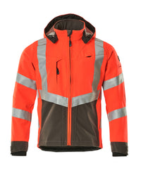 MASCOT® Blackpool Softshelljacke 15502-246 Hi-vis Rot/Dunkelanthrazit