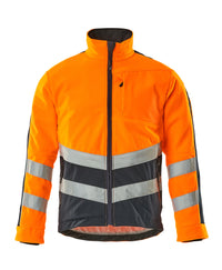 MASCOT® Sheffield Fleecejacke 15503-259 Hi-vis Orange/Schwarzblau