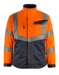 MASCOT® Oxford Jacke 15509-860 Hi-vis Orange/Schwarzblau