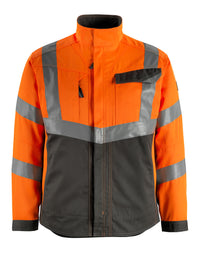 MASCOT® Oxford Jacke 15509-860 Hi-vis Orange/Dunkelanthrazit