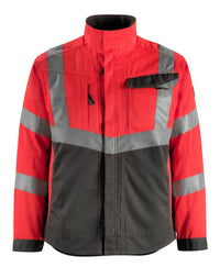 MASCOT® Oxford Jacke 15509-860 Hi-vis Rot/Dunkelanthrazit
