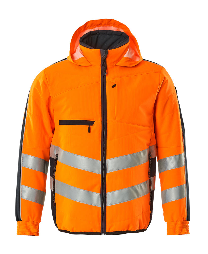 MASCOT® Dartford Jacke 15515-249 Hi-vis Orange/Schwarzblau