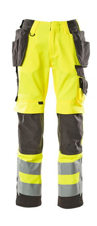 MASCOT® Wigan Hose mit Hängetaschen 15531-860 Hi-vis Gelb/Dunkelanthrazit