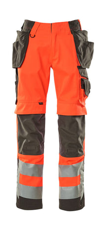 MASCOT® Wigan Hose mit Hängetaschen 15531-860 Hi-vis Rot/Dunkelanthrazit