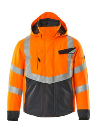 MASCOT® Hastings Winterjacke 15535-231 Hi-vis Orange/Schwarzblau
