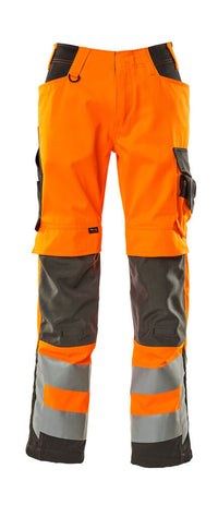 MASCOT® Kendal Hose mit Knietaschen 15579-860 Hi-vis Orange/Dunkelanthrazit