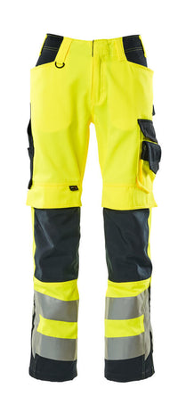 MASCOT® Kendal Hose mit Knietaschen 15579-860 Hi-vis Gelb/Schwarzblau
